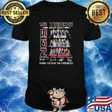 18 Years 2003 2021 NCIS Los Angeles New Orleans Thank You For The Memories Signature Shirt
