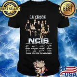 18 Years 2003 2021 Ncis Signature Thank You For The Memories Shirt