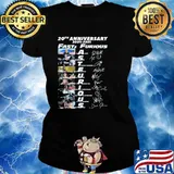 20th Anniversary 2001 2021 Fast And Furious Signature Shirt Ladies tee