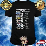 20th Anniversary 2001 2021 Fast And Furious Signature Shirt