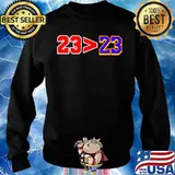 23 Greater Than 23 Jordan Better Than Lebron Sweater