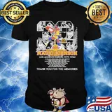 23 Magic Johnson Los Angeles Lakers1979 1996 Thank You For The Memories Signature Shirt