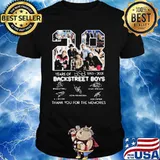28 Years Of 1993 2021 Backstreet Boys Thank You For The Memories Signature Shirt