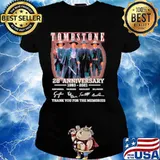 28th Anniversary 1993 2021 Of Tombstone Signatures Thanks For The Memories Ladies tee