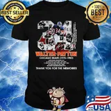 34 walter payton chicago bears thank you for the memories shirt
