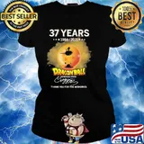 37 Years 1984 2021 Dragonball Thank You For The Memories Shirt Ladies tee
