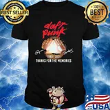 Daft Punk Thank You For The Memories Signature 2021 Shirt
