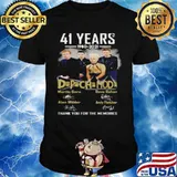 41 Years 1980 2021 Depeche Mode Signatures Thank You For The Memories Shirt