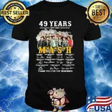 49 Yearsd 1972 2021 Mash Thank You For The Memories Signature Shirt
