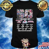 50 Years Of Colorado Avalanche The Greatest NHL Teams Thank You For The Memories Signatures Shirt