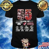 55 Years Of The Greatest NHL Teams Arizona Coyotes Signatures Shirt
