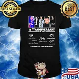 11th Anniversary One Direction Thank You For The Memories Shirt