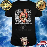 66 Years 1954 2021 Marvelous Marvin Hagler Thanks For The Memories Signature Shirt