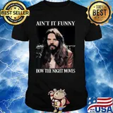 Aint it funny bow the night moves rock and roll legends live forever shirt