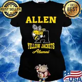 Allen Yellow Jackets Alumni Bee Shirt Ladies tee