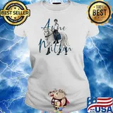 Anne Milton Merch Girl And Horse Ladies tee