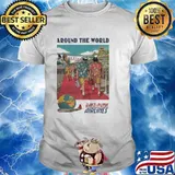 Around The World Daft Punk Airlines Shirt