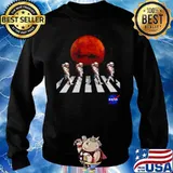 Astronaut Walking Abbey Road Nasa Mars Perseverance Rover 2020 Sweater