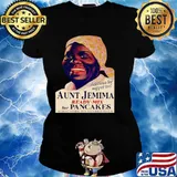 Aunt Jemima Ready Mix For Pancakes Wheat Corn Rye And Rice Flour Ladies tee