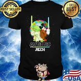 Autistic Jedi Yoda And Mickey Mouse Shirt