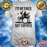 Awesome I’m Retired Not Expired Shirt