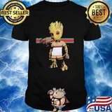 Baby Groot Wear Clothes Of Gucci Shirt