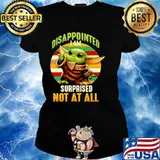 Baby Yoda disappointed I am surprised not all vintage Ladies tee
