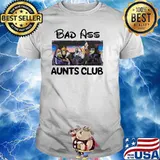 Bad Ass Aunts Clubs Villains Disney Shirt