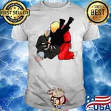 Bernie Sanders Vs Naruto Jiu Jitsu shirt