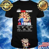 Bigbang Theory 14 Years Thank You For The Memories Shirt