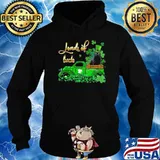 Black Cat loads of luck st patricks day Hoodie