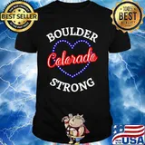 Boulder Colorado Strong Heart Shirt