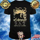 Bsb 28th Anniversary 1993 2021 Thank You For The Memories Signature Shirt