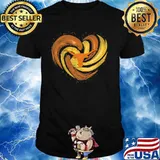 Buff Baseketball Heart Shirt