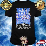 Buffalo Bills NFL National Champions 2021 Signatures Thanks Shirt