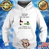 Caravan And Wine Make Me Happy Humans Make My Head Hurt Hoodie