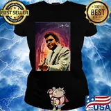 Charley Pride Signature Guitar Shirt Ladies tee