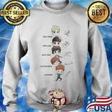 Chibi Team One Direction Name Player Shirt Sweater