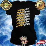 Christian Perfect Forgiven Worthy Loved God Shirt Ladies tee