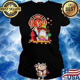 Courage Fire Home Drawf Shirt Ladies tee