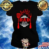 Dad The Me The Myth The Grilling Legend Ladies tee