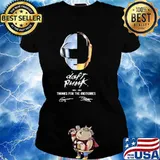 Daft Punk 1993 2021 28th Thank You For The Memories Shirt Ladies tee