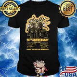 Daft Punk 28th Anniversary 1993 2021 Thank You For The Memories Signatures Shirt