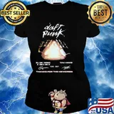 Daft Punk Thank You For The Memories Shirt Ladies tee