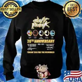 Dark Punk 28th Anniversary 1993 2021 Thank You For The Memories Shirt Sweater