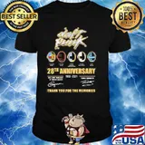 Dark Punk 28th Anniversary 1993 2021 Thank You For The Memories Shirt