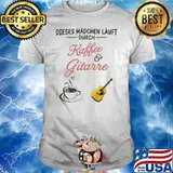 Dieses Madchen Lauft Durch Rabbee And Guitar Shirt