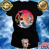 Discover Japan Mechagodzilla Vs Godzilla Ladies tee