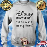 Disney in my veins friends in my heart Sweater
