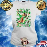 Dogs Happy St Patricks Day 2021 Ladies tee